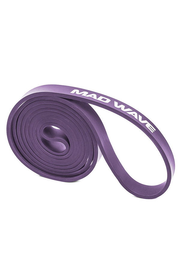 MAD WAVE LONG RESISTANCE BAND; Widerstands-Latex-Band; lila; 18.2 - 36.4 kg