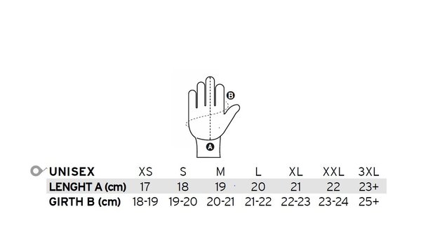 CAMARO TITANIUM THERMO 1 gloves; Neopren Handschuhe