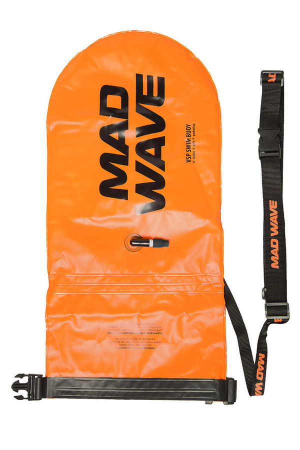 MAD WAVE VSP SWIM BUOY; Schwimmboje mit Packsack